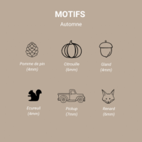 Médaille ronde motif personnalisé