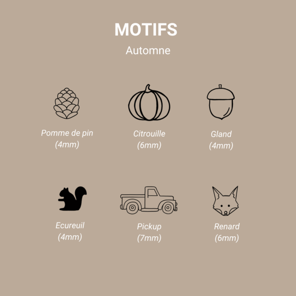 Médaille ronde motif personnalisé