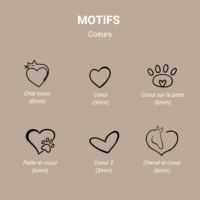 Médaille ronde motif personnalisé