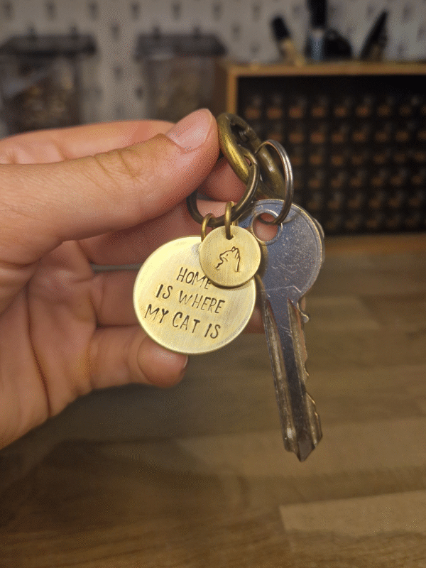 Porte clés "Home"