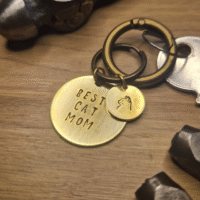 Porte clé "Best Pawrents"