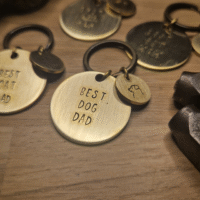 Porte clé "Best Pawrents"