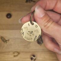 Médaille ronde Pile Poil