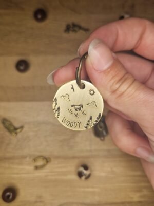 Médaille ronde Pile Poil