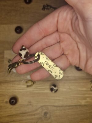 Porte clés Woody texte personnalisable