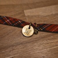 Bracelet tartan en tissus personnalisable