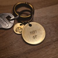 Porte clés "Famille de poilus"