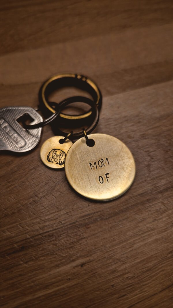 Porte clés "Famille de poilus"