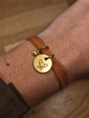 Bracelet Terracotta en tissus personnalisable