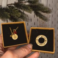 Coffret Saint Valentin Médaille + Collier