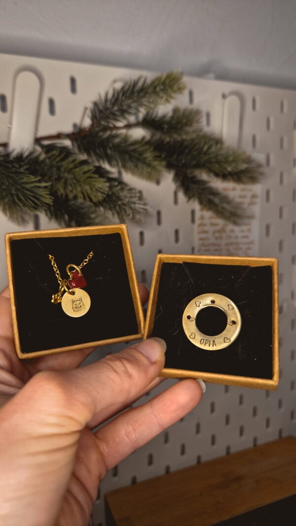 Coffret Saint Valentin Médaille + Collier