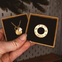 Coffret Saint Valentin Médaille + Collier