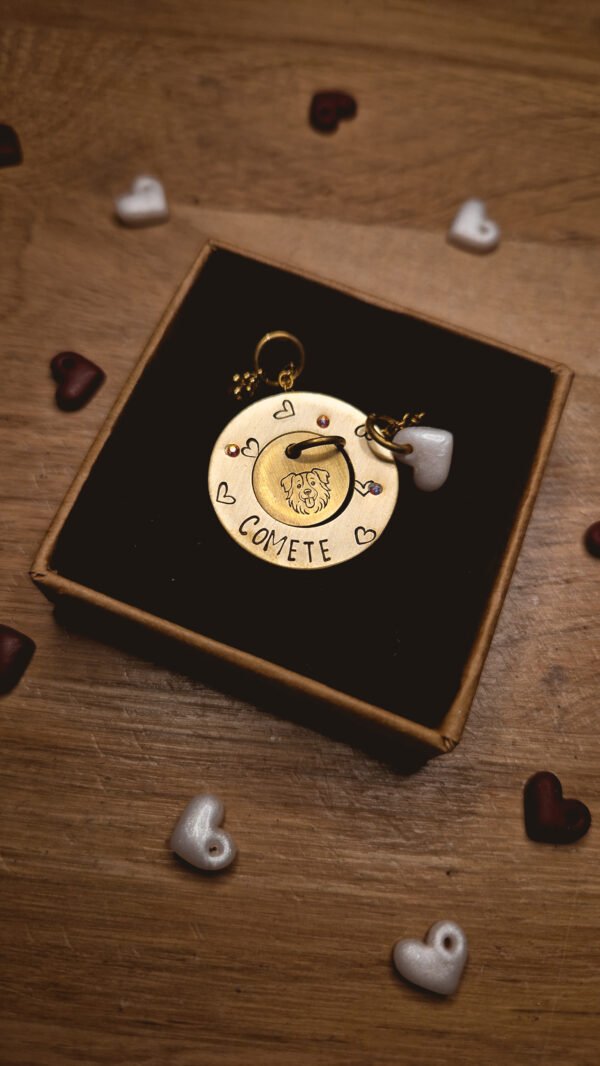Coffret Saint Valentin Médaille + Collier