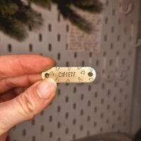 Collier de perles porte médaille "Perles de lien"