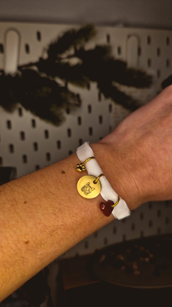 Bracelet Velours Saint Valentin